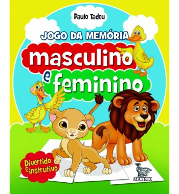 Jogo da Memória - Masculino e Feminino